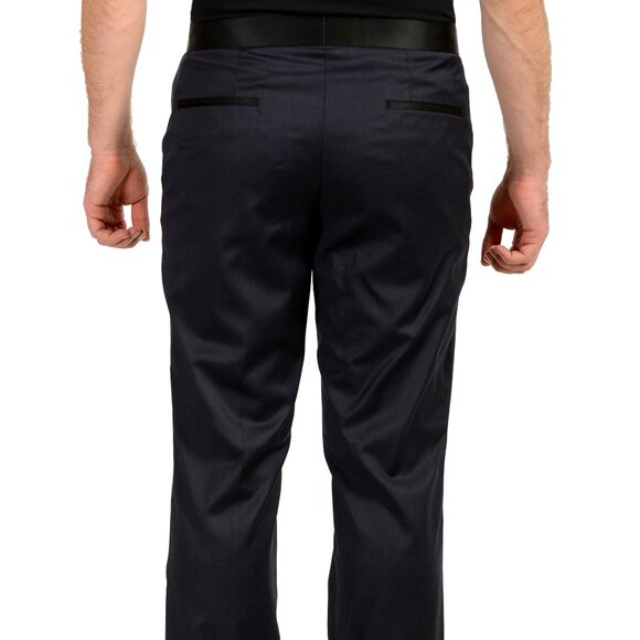 Hugo Boss Men's "H-Huge-2Pcs-Tux-224" 100% Wool Tuxedo Dress Pants US 34R IT 50 - Picture 3 of 3